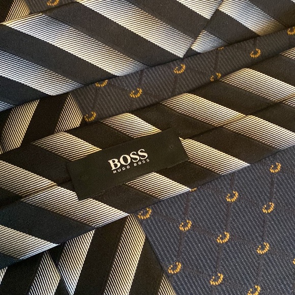 Boss tie very nice style . Made in Italy - Picture 2 of 7